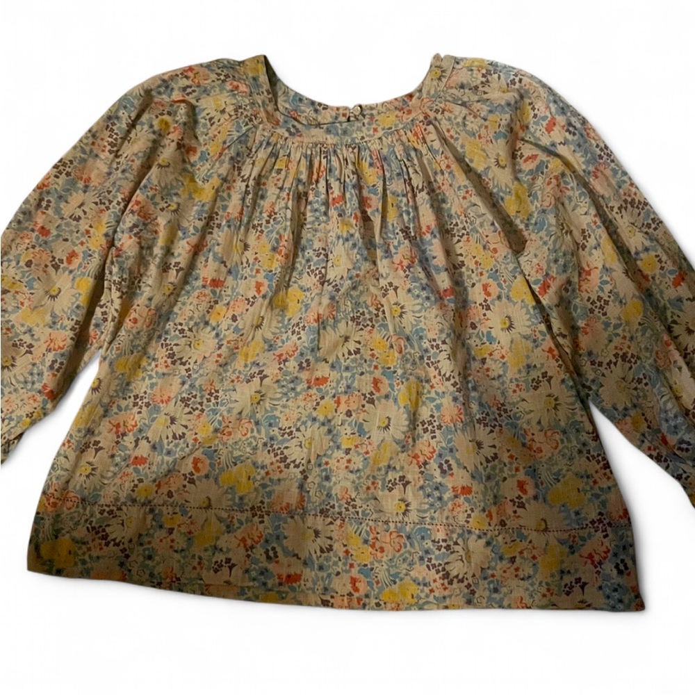 The Great Floral Long Sleeve Blouse